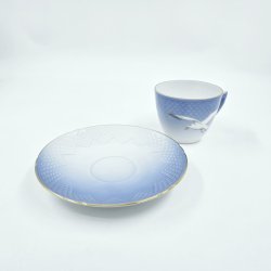 M�gestel Kaffekop nr. 102 Med Guldkant. 2 sortering