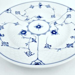 B &amp; G Musselmalet Middagstallerken nr. 716. sortering 1 Hotelporceln