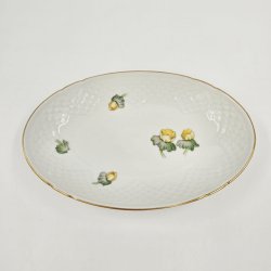 Erantis Oval Asiet nr. 39 Med Guldkant 1 sortering