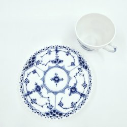 Bl Blomst Flettet Espressokop nr. 10-8046. sortering 1 