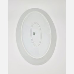 Mgestel Ovalt fad nr. 15 Uden Guldkant 1 sortering 