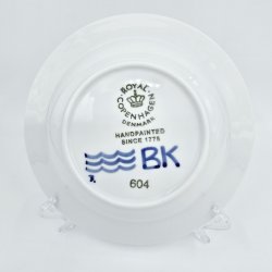 Bl Mega Riflet Dyb Tallerken nr. 604. sortering 1 