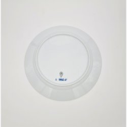 Musselmalet Halvblonde Stor Middagstallerken nr. 627. sortering 1