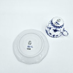 Musselmalet Helblonde Espressokop nr. 1-1038. sortering 1