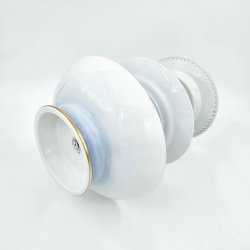 Mgestel 3 Etagers Opsats Med Guldkant  