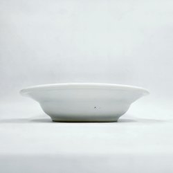 Musselmalet Riflet Dyb Tallerken nr. 1-326. sortering 1 Hotelporceln 