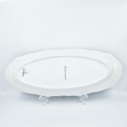 Bl� Fiskestel Fiskefad nr. 1212-3001. sortering 1 Sj�lden