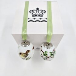 Royal Copenhagen P�ske�g �blegren Og Fuglekonge 2012. Sortering 1