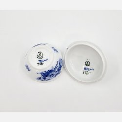 Bl Blomst Flettet Sukkerskl nr. 10-8081. sortering 2