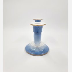 Bl Tone 2 Armet Lysestage nr. 235 Med Guldkant 1 sortering 