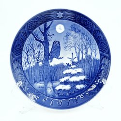 Royal Copenhagen Juleplatte 1974. sortering 1