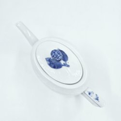 Bl� Blomst Flettet Tekande nr. 10-8118. sortering 2 