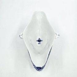 Musselmalet Halvblonde Sovseskl nr. 1-585. sortering 1 