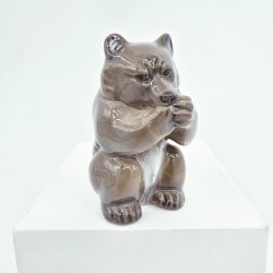 Royal Copenhagen Figur Siddende Bjrn nr. 3014. sortering 1  