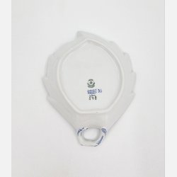 Musselmalet Halvblonde Mellem Blad Asiet nr. 1-548. sorterin 2