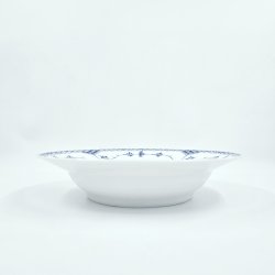 Musselmalet Halvblonde Dyb Tallerken nr. 1-659. sortering 1 