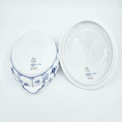 Musselmalet Riflet Lgfad nr. 1-405. sortering 1 