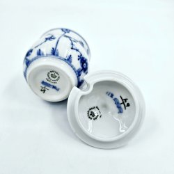 Musselmalet Riflet Cremekop nr. 1-64. sortering 1 