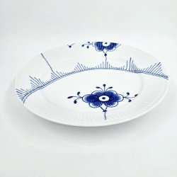 Bl Mega Riflet Middagstallerken nr. 627. sortering 1