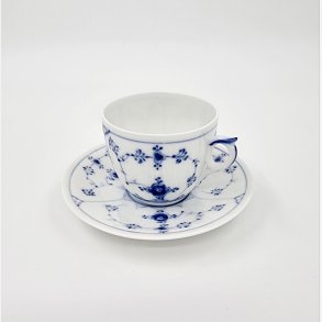 B & G Musselmalet Riflet Moccakop sortering 1