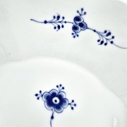 Musselmalet Riflet Sovseskl nr. 1-204. sortering 1 