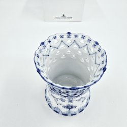 Musselmalet Helblonde Vase nr. 1-1016. sortering 2 