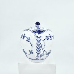 Musselmalet Halvblonde Tekande nr. 1-610. sortering 1  