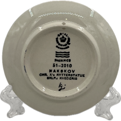 Royal Copenhagen Miniature Plate Kong Christian X 51-2010 