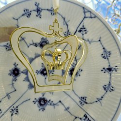 Royal Copenhagen Juleuro Dobbelt Krone 