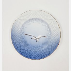 Mgestel Kagetallerken nr. 28A Med Guldkant 1 sortering