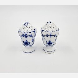 Musselmalet Riflet Salt &amp; Peber nr. 1-476 / 1-480. sortering 1