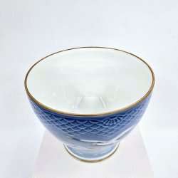 Mgestel Sukkerskl P Fod nr. 185 Med Guldkant 2 sortering  