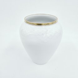 Hartmann Hvid Vase nr. 202. sortering 1 