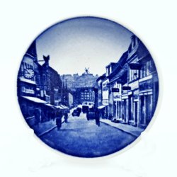 Royal Copenhagen Mini Platte Vejle M�lle Vejle 73-2010     