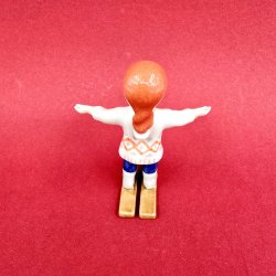 Royal Copenhagen Figur Dreng P Ski nr. 259. sortering 1