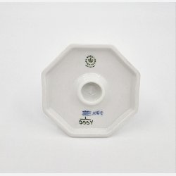 Musselmalet Riflet Lysestage nr. 1-3334. sortering 1 