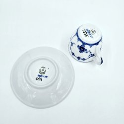 Musselmalet Riflet Kop nr. 2238. sortering 2 Hotelporceln 