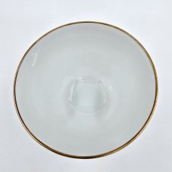 Mgestel Sukkerskl P Fod nr. 185 Med Guldkant 2 sortering  