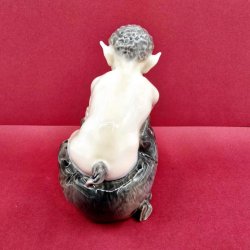 Royal Copenhagen Figur Faun Med Bjrn nr. 648. sortering 1  