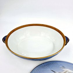 Mgestel Oval Lgfad Med Guldkant nr 6A sortering 1 Sjlden  