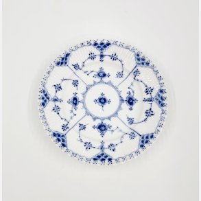 Musselmalet Helblonde Sidetallerken nr. 1-1088. sortering 3 