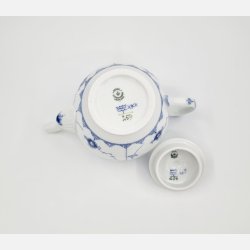 Musselmalet Riflet Tekande nr. 1-259. sortering 1 