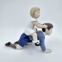 B &amp; G Figur "Rideranke" nr. 2303. Sortering 1   