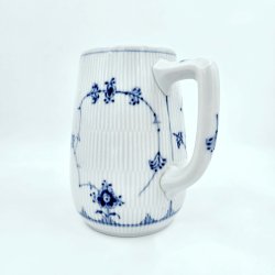 Musselmalet Riflet Kande nr. 1-2224. sortering 1 Hotelporcel�n 