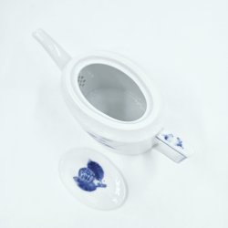 Bl� Blomst Flettet Tekande nr. 10-8118. sortering 2 