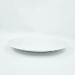 Hvid Elegance D�kketallerken nr. 248. sortering 2 