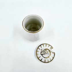 Hartmann Hvid Sennepskrukke nr. 52C. sortering 1 