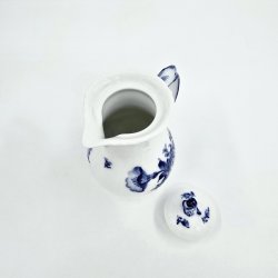 Bl Blomst Svejfet Chokoladekande nr. 10-1508. sortering 1 Sjlden