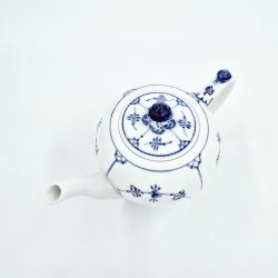 Musselmalet Riflet Tekande nr. 1-267. sortering 1 Sjlden