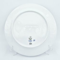 Musselmalet Halvblonde Middagstallerken nr. 1-704. sortering 2 